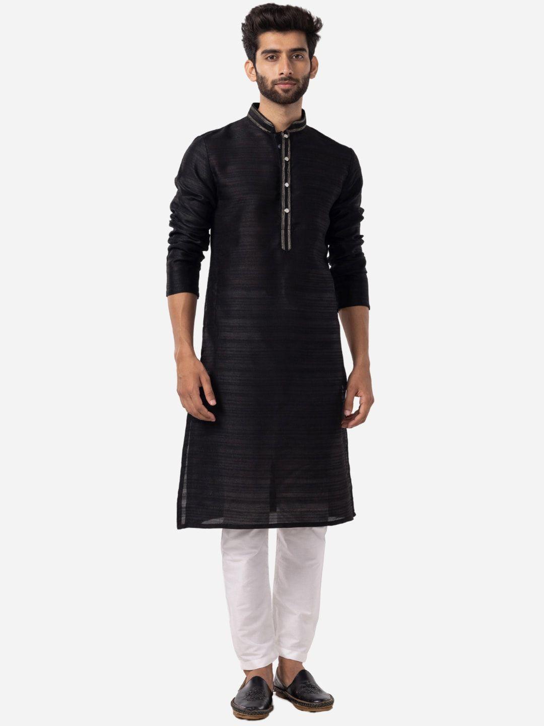 the kurta company mandarin collar straight kurta