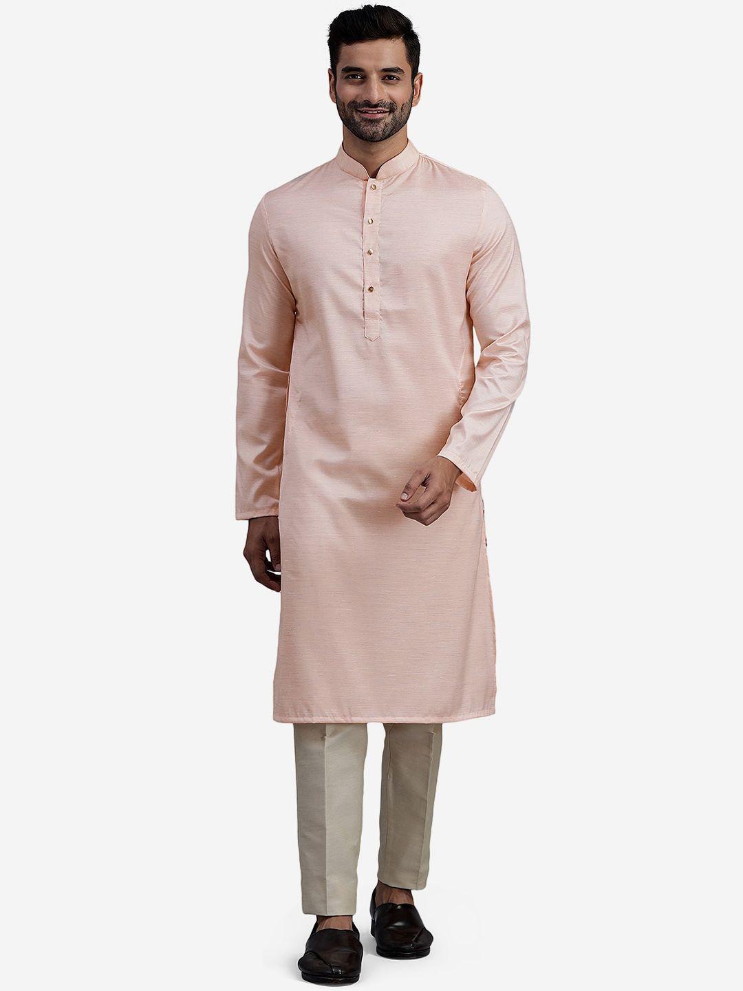 the kurta company mandarin collar straight kurta