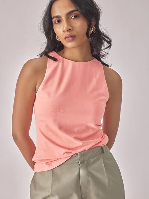 the label life coral top