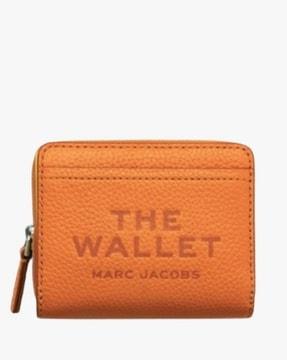 the leather mini compact wallet