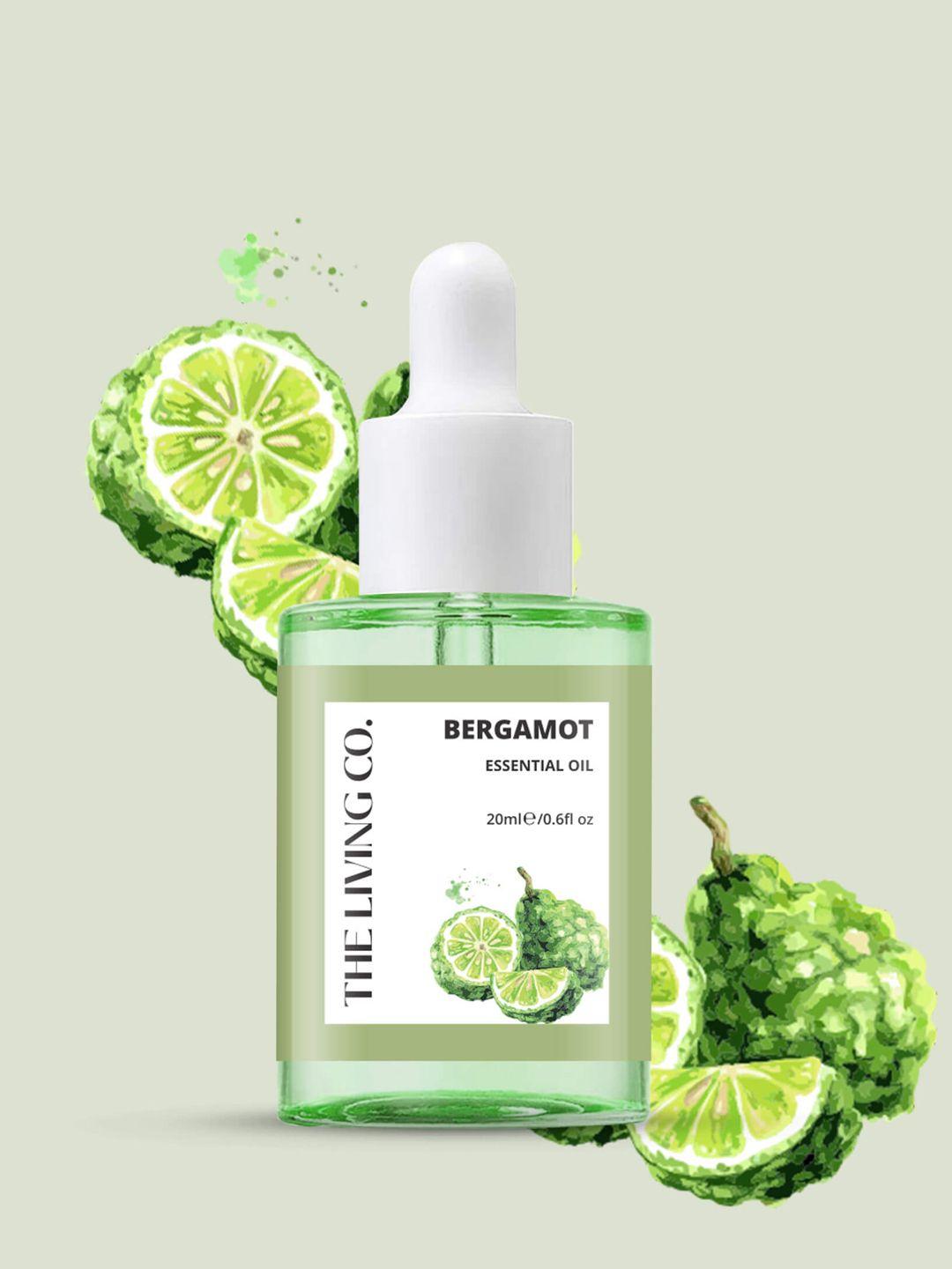 the living co.  bergamot essential hair oil 20 ml