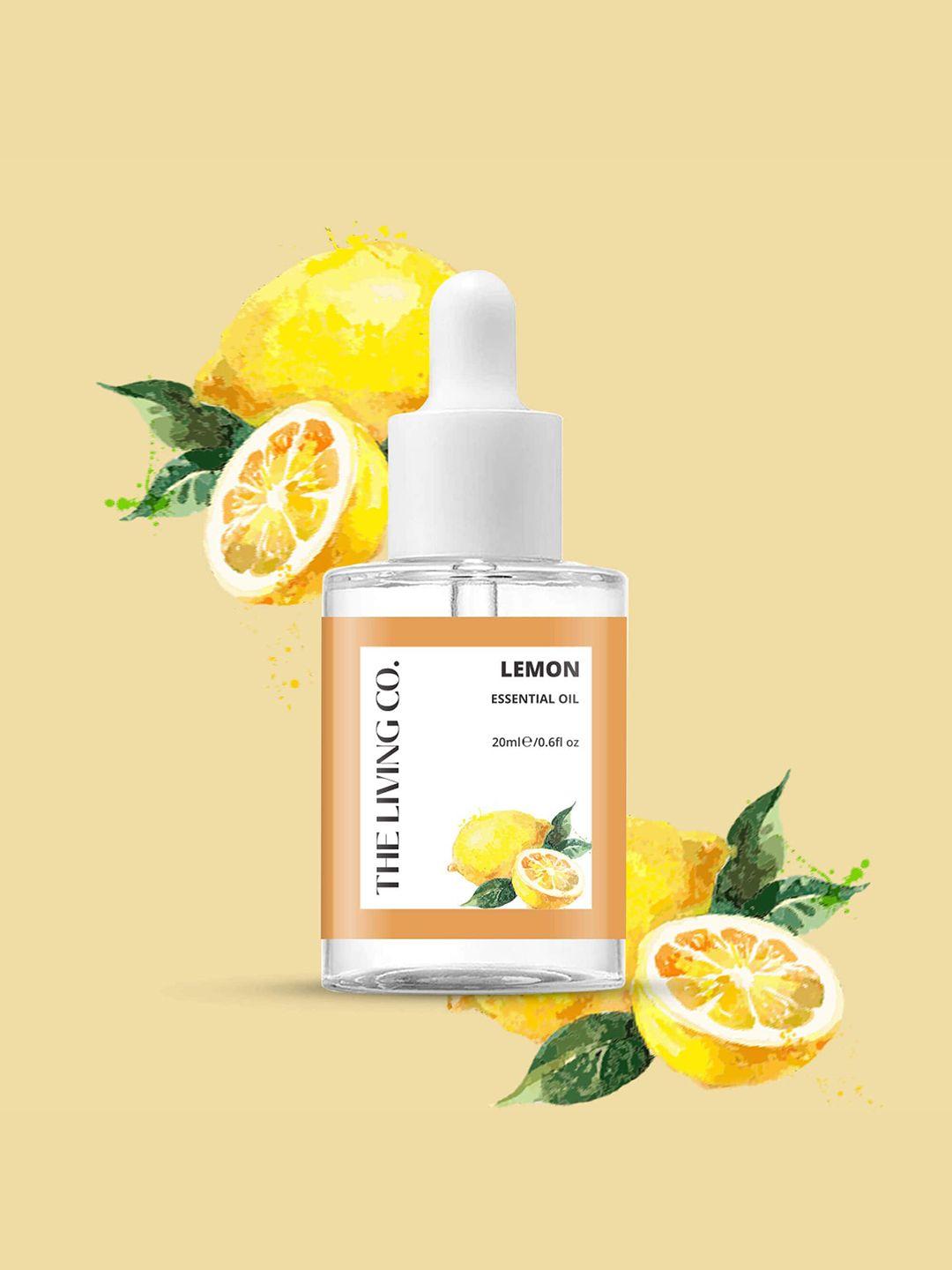 the living co. lemon essential hair oil 20 ml