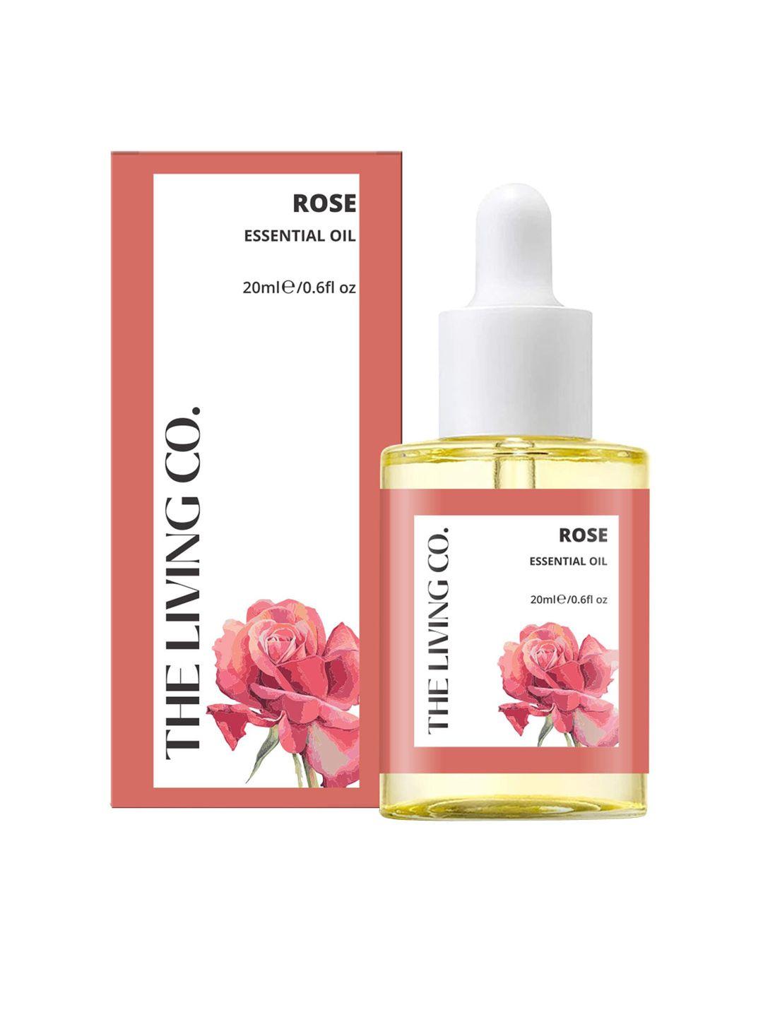 the living co. rose essential hair oil 20 ml