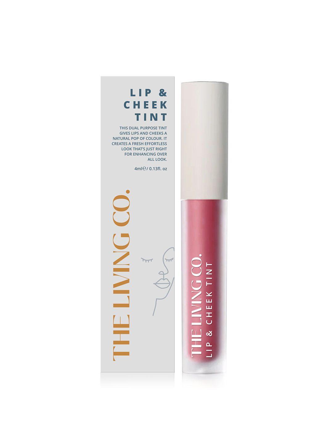 the living co. semi glossy finish everyday lip & cheek tint  4 ml - berry