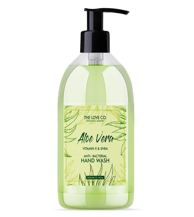 the love co. aloe vera anti-bacterial hand wash - 300 ml