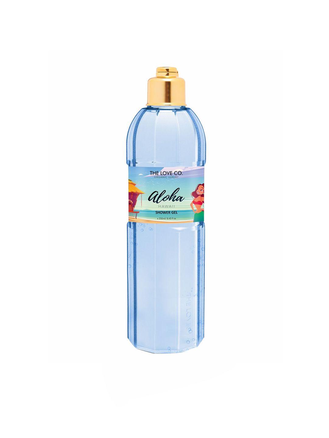 the love co. aloha hawaii shower gel - 250 ml