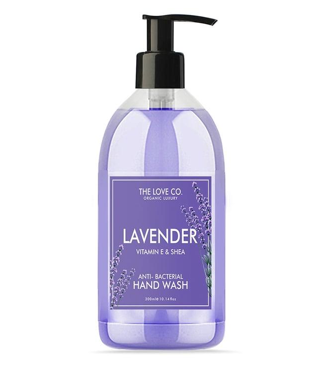 the love co. lavender anti-bacterial hand wash - 300 ml