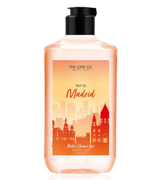 the love co. madrid bath & shower gel - 250 ml