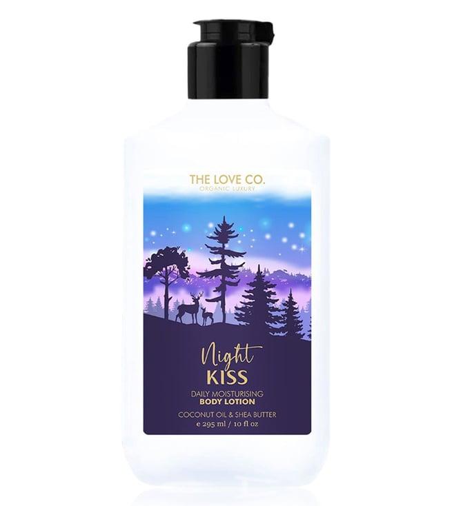 the love co. night kiss daily moisturising body lotion - 295 ml