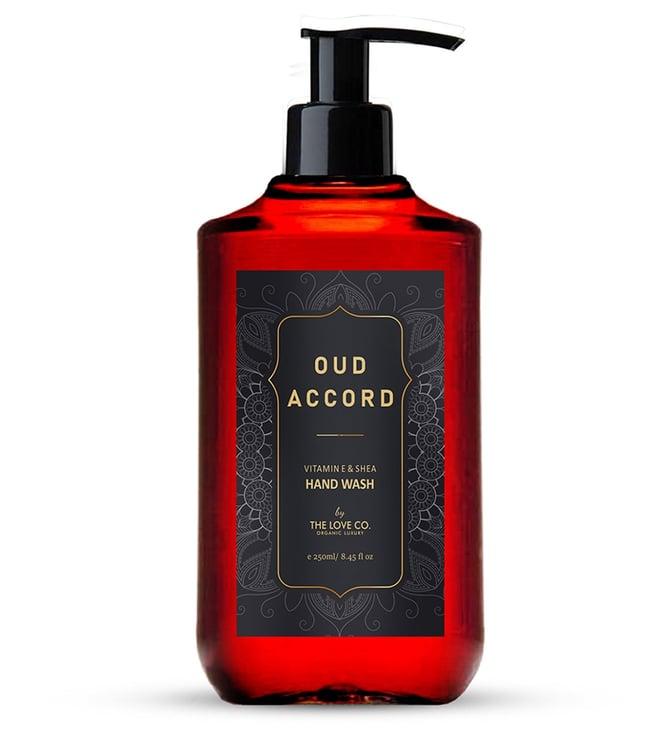 the love co. oud accord hand wash - 250 ml