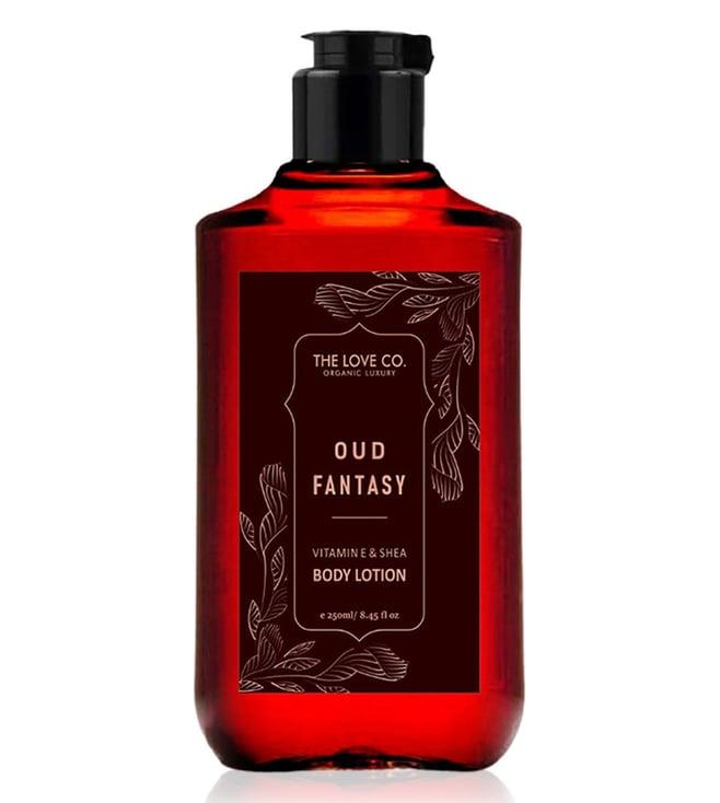 the love co. oud fantasy body lotion - 250 ml
