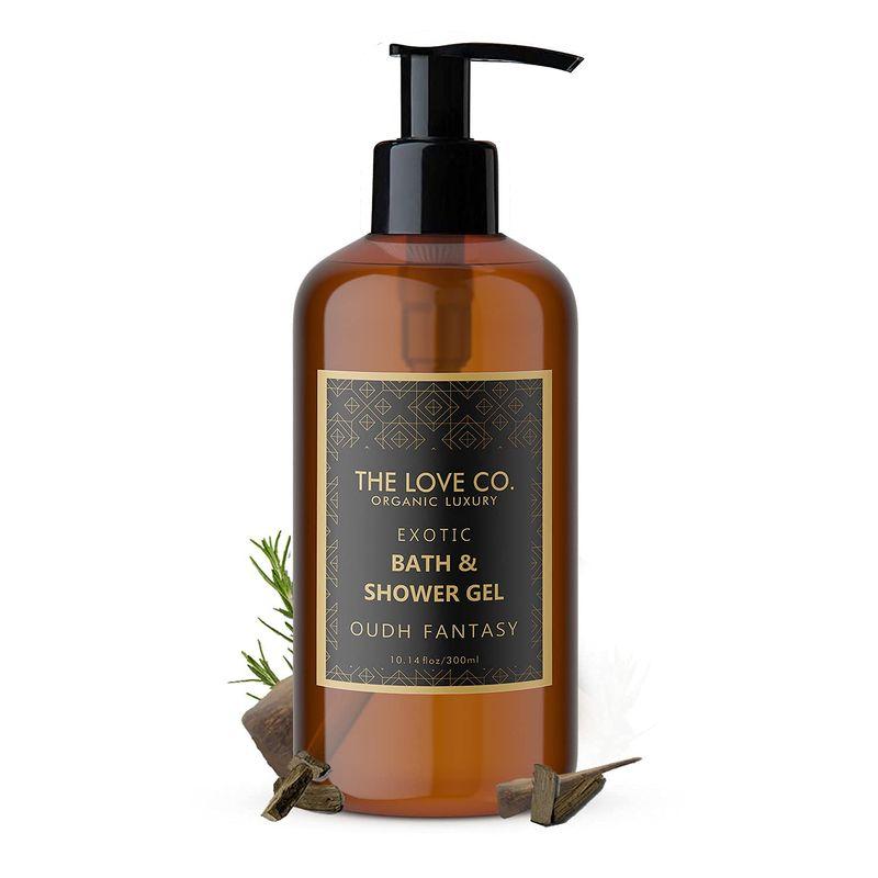 the love co. oud fantasy body wash for men & women body wash