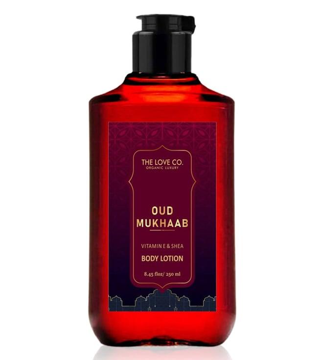 the love co. oud mukhaab body lotion - 250 ml
