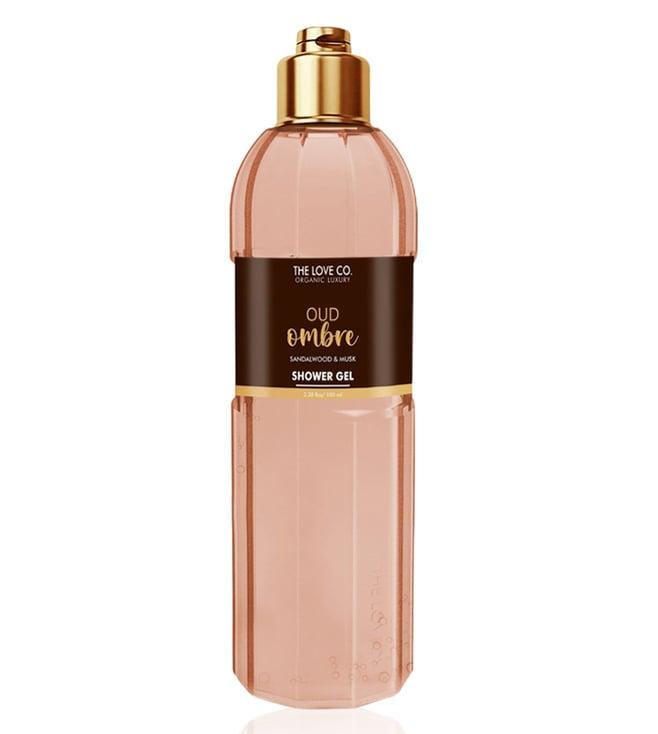 the love co. oud ombre shower gel - 100 ml