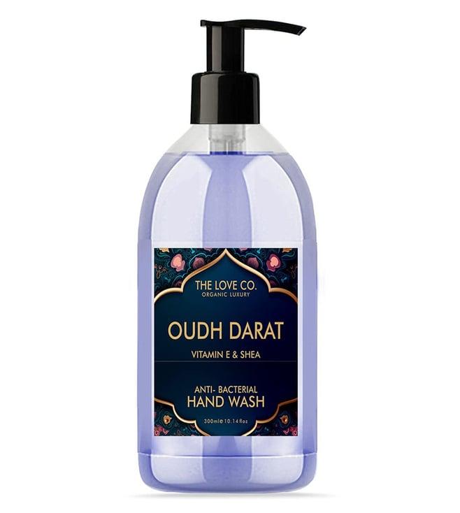 the love co. oudh darat anti-bacterial hand wash - 300 ml