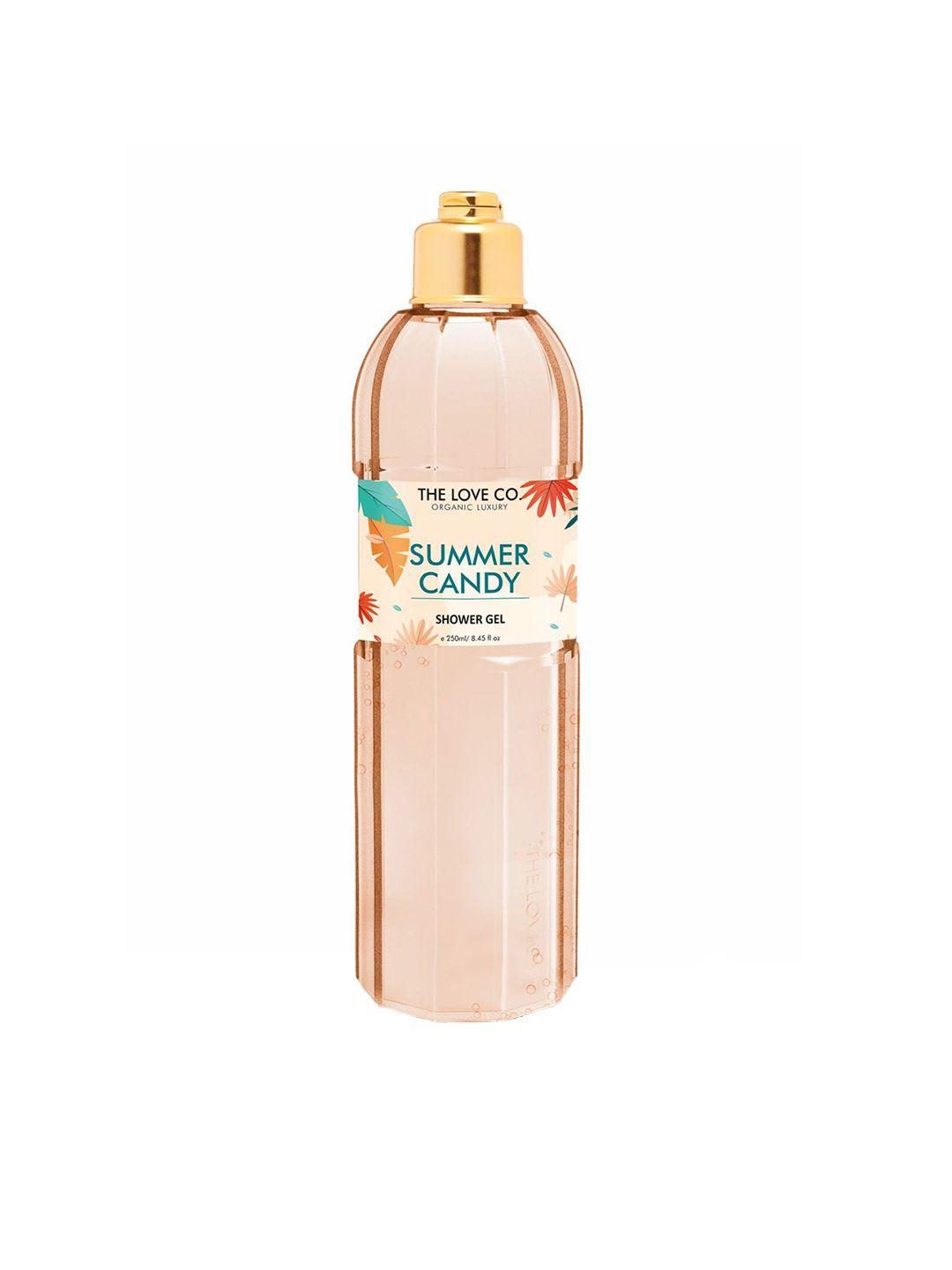 the love co. summer candy shower gel - 250 ml