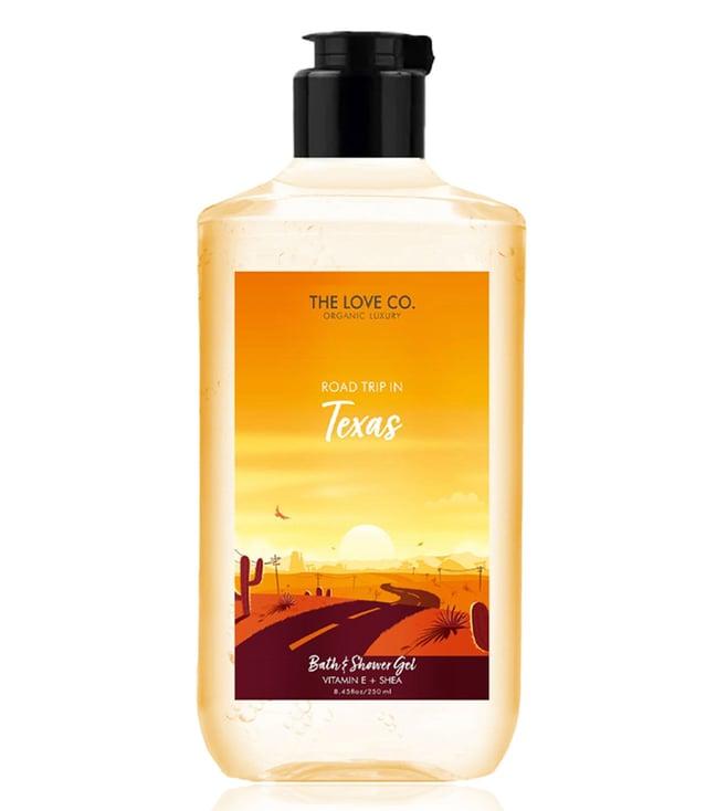 the love co. texas bath & shower gel - 250 ml