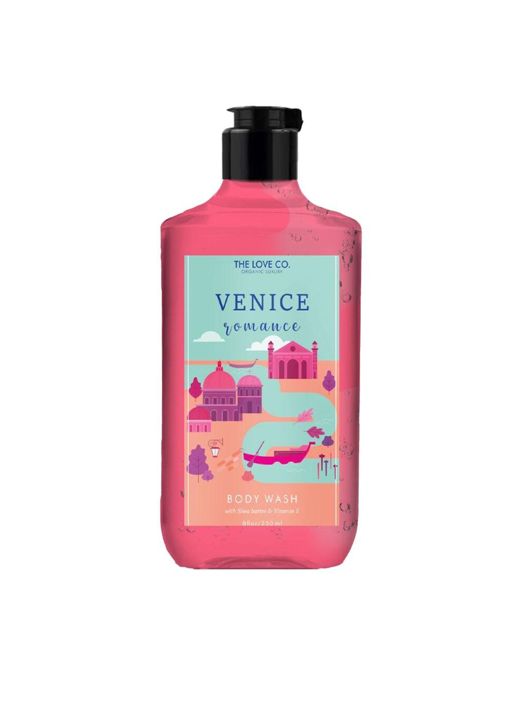 the love co. venice romance vegan & paraben free body wash 295ml