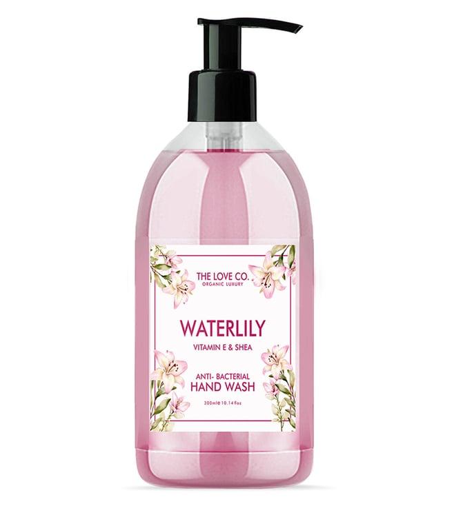 the love co. water lily anti-bacterial hand wash - 300 ml