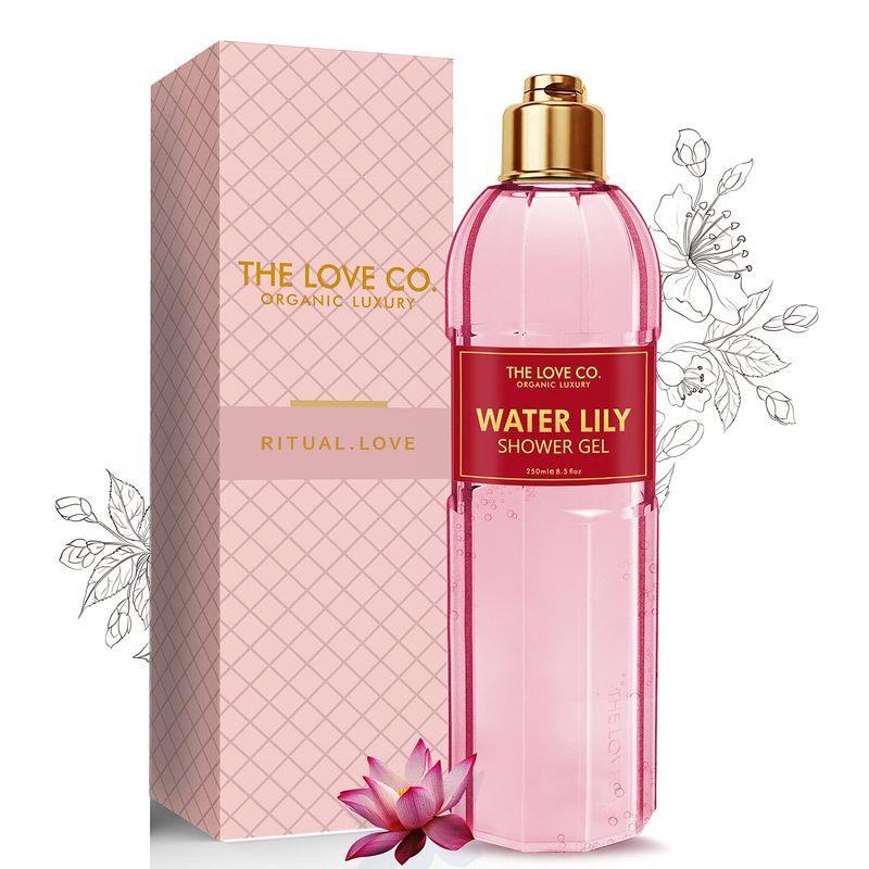 the love co. water lily body wash for women, for radiant & glowing skin body wash