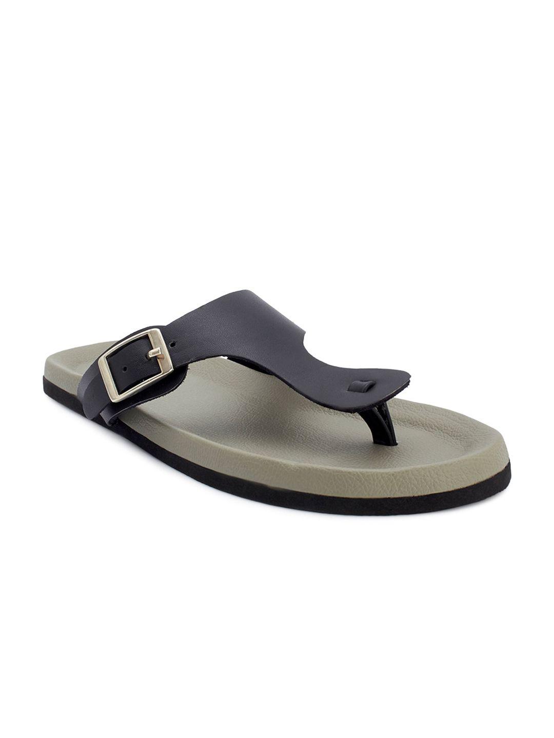 the madras trunk buckled leather t-strap flats