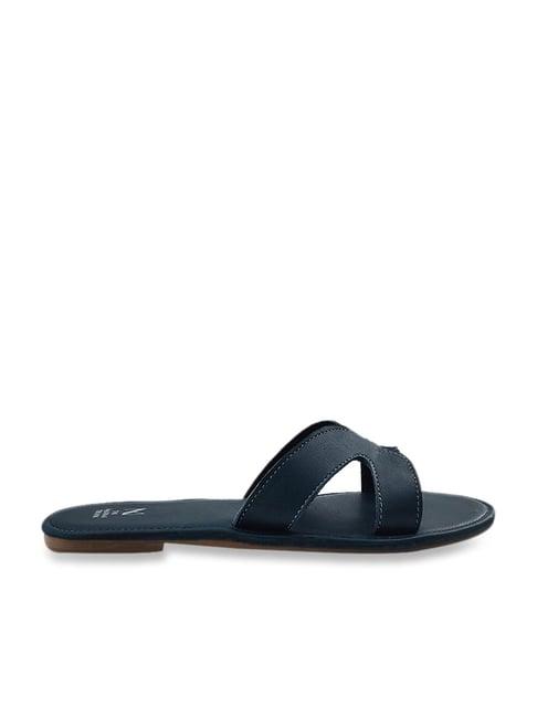 the madras trunk women's kayal blue casual sandals