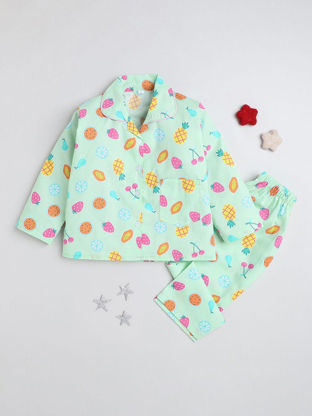 the magic wand kids printed shirt with pyjamas
