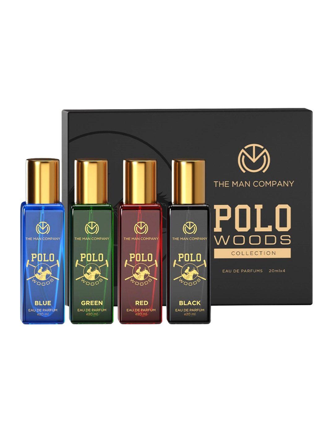 the man company polo woods collection perfume gift set - 20 ml each