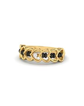 the meher 22 kt yellow gold ring