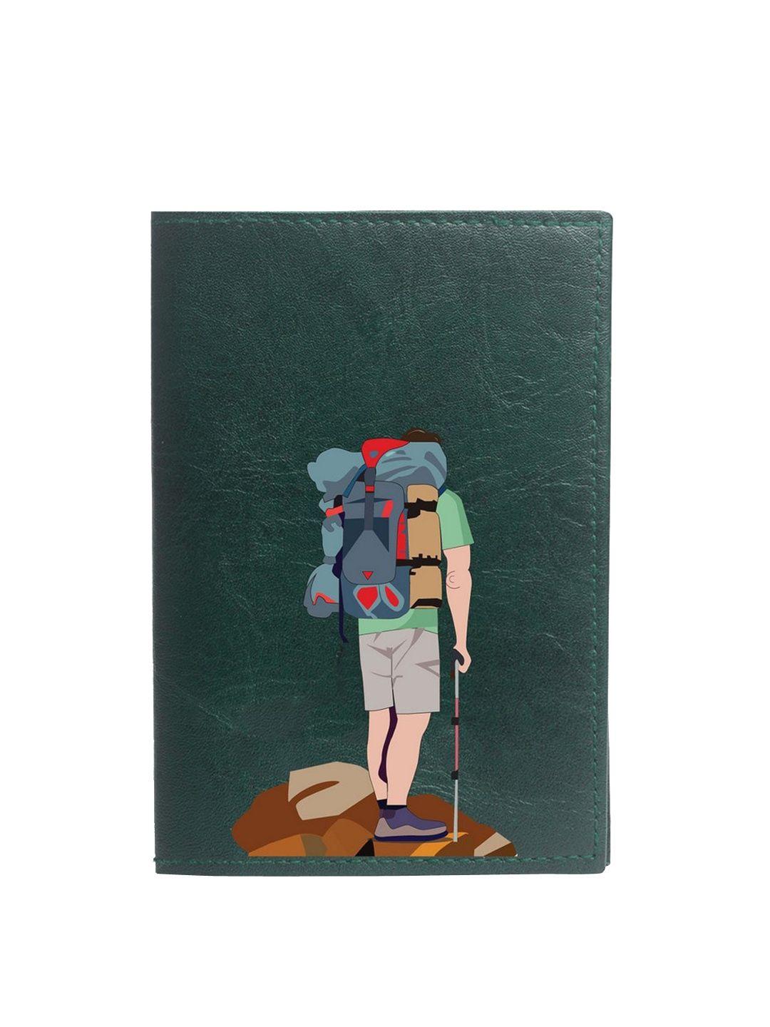 the messy corner men printed passport holder