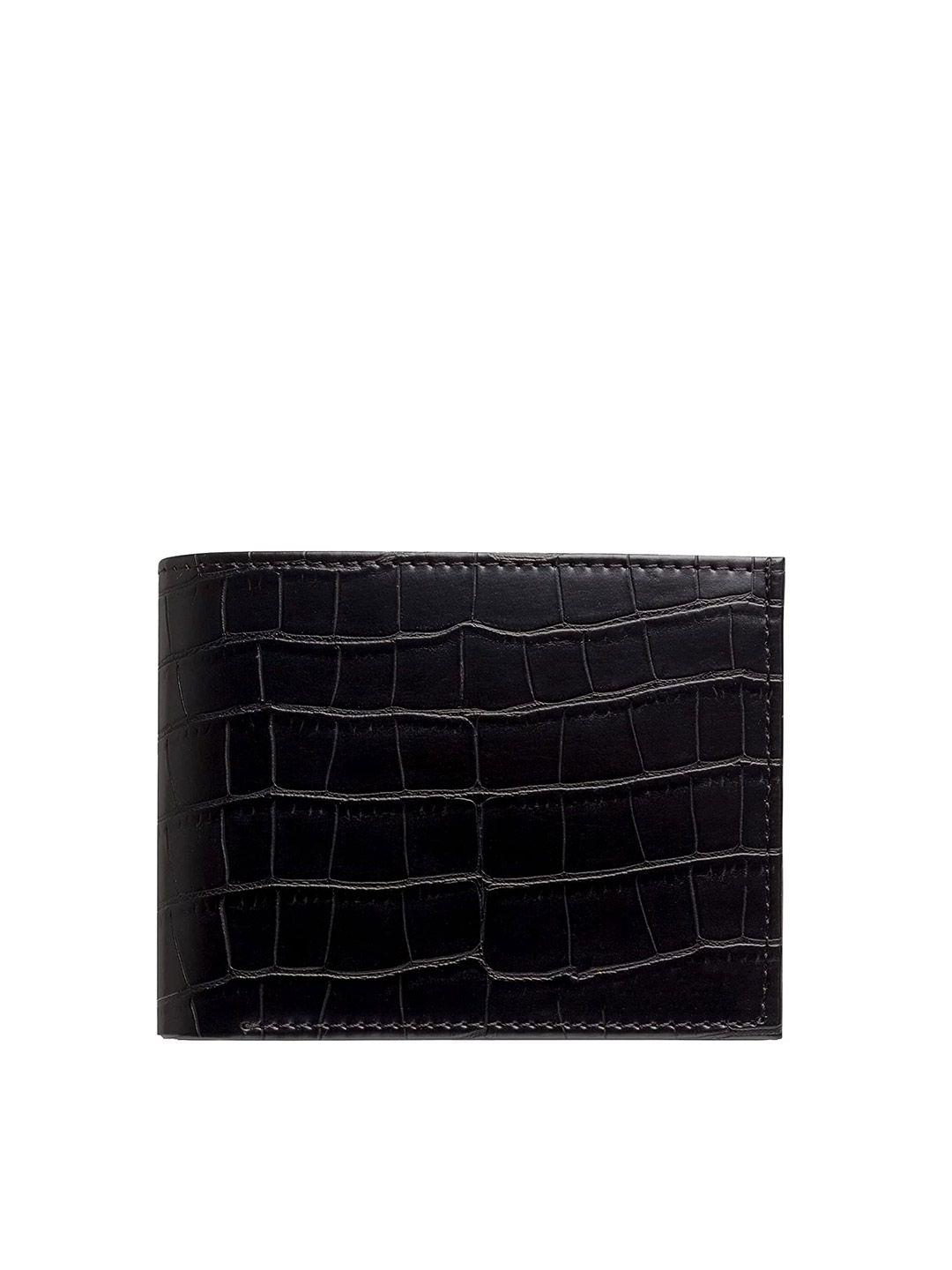 the messy corner men solid two fold wallet