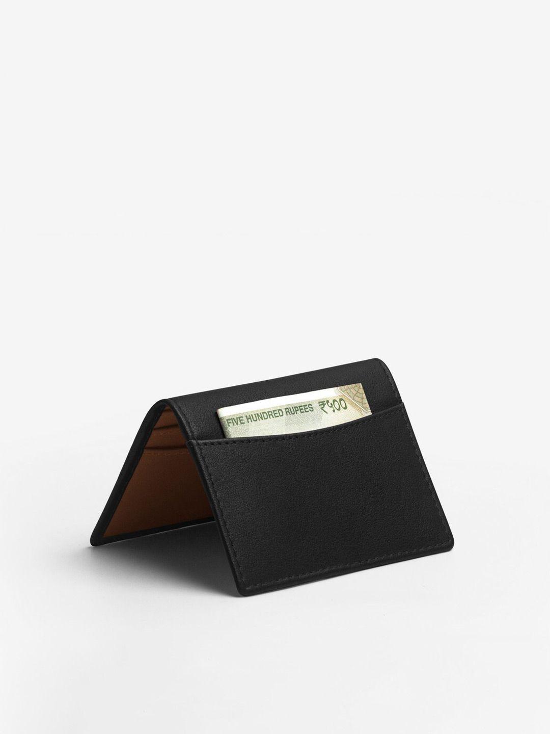 the messy corner textured card holder wallet