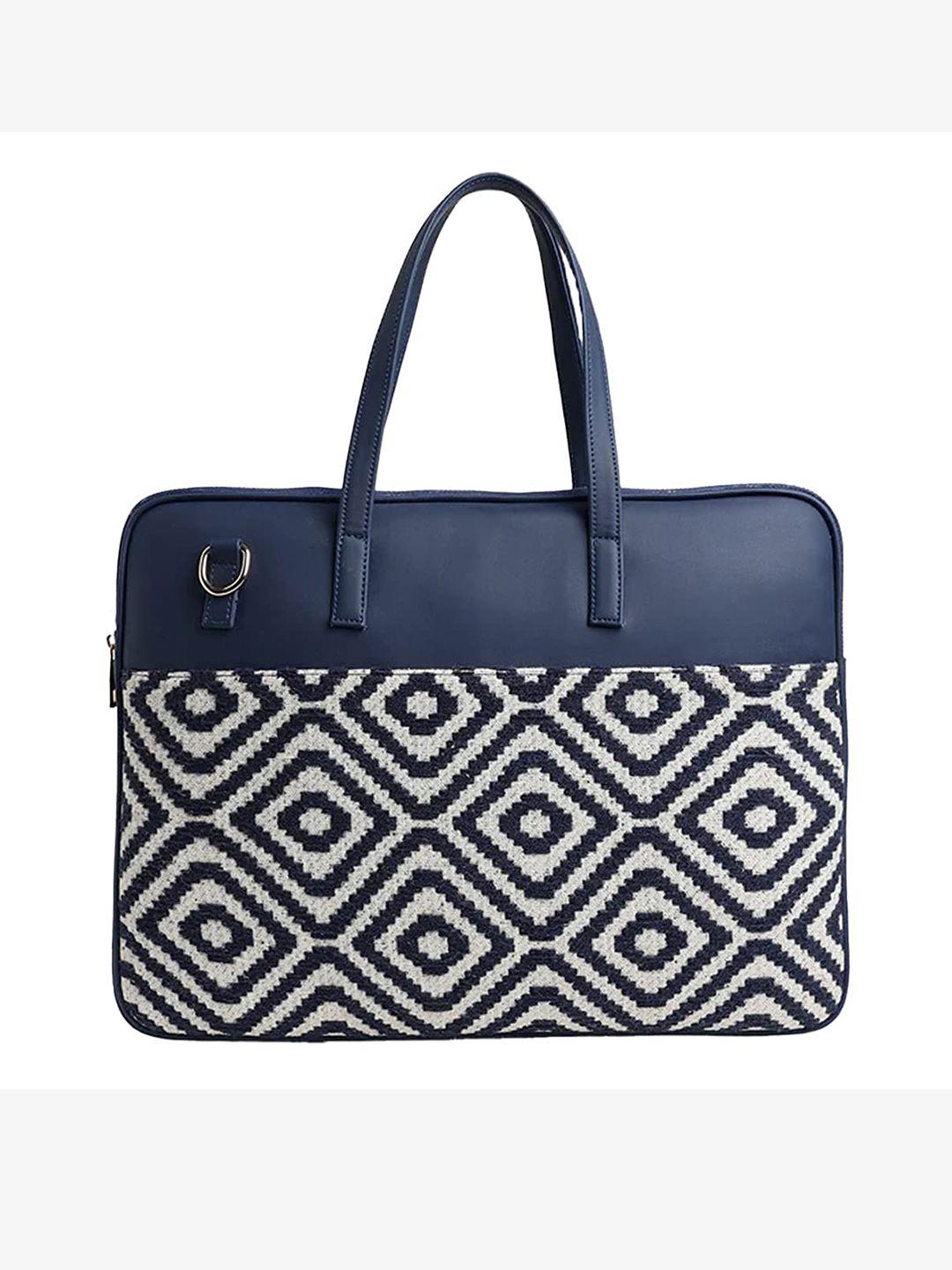 the messy corner women printed laptop bag