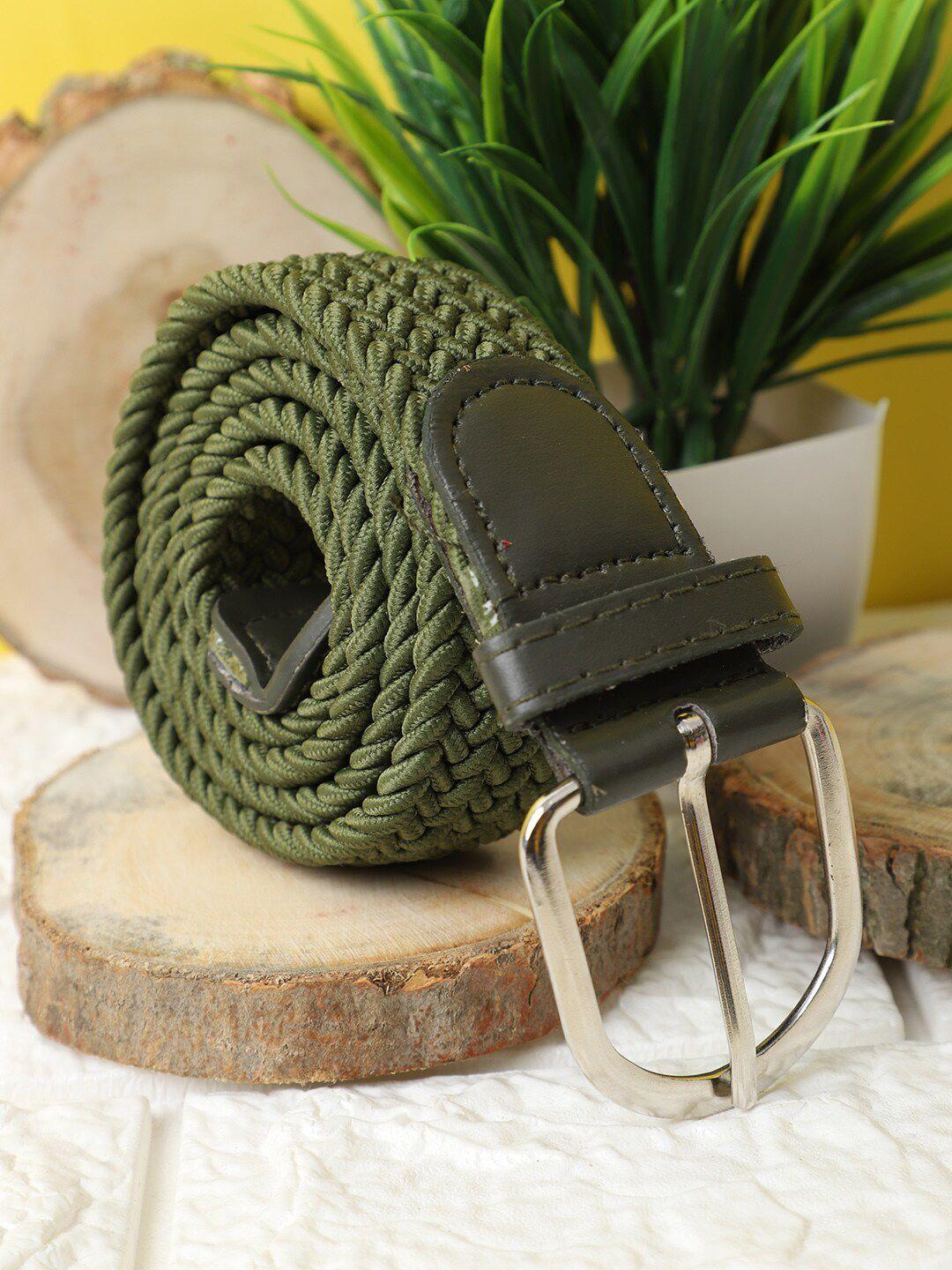 the mini needle braided stretchable belt