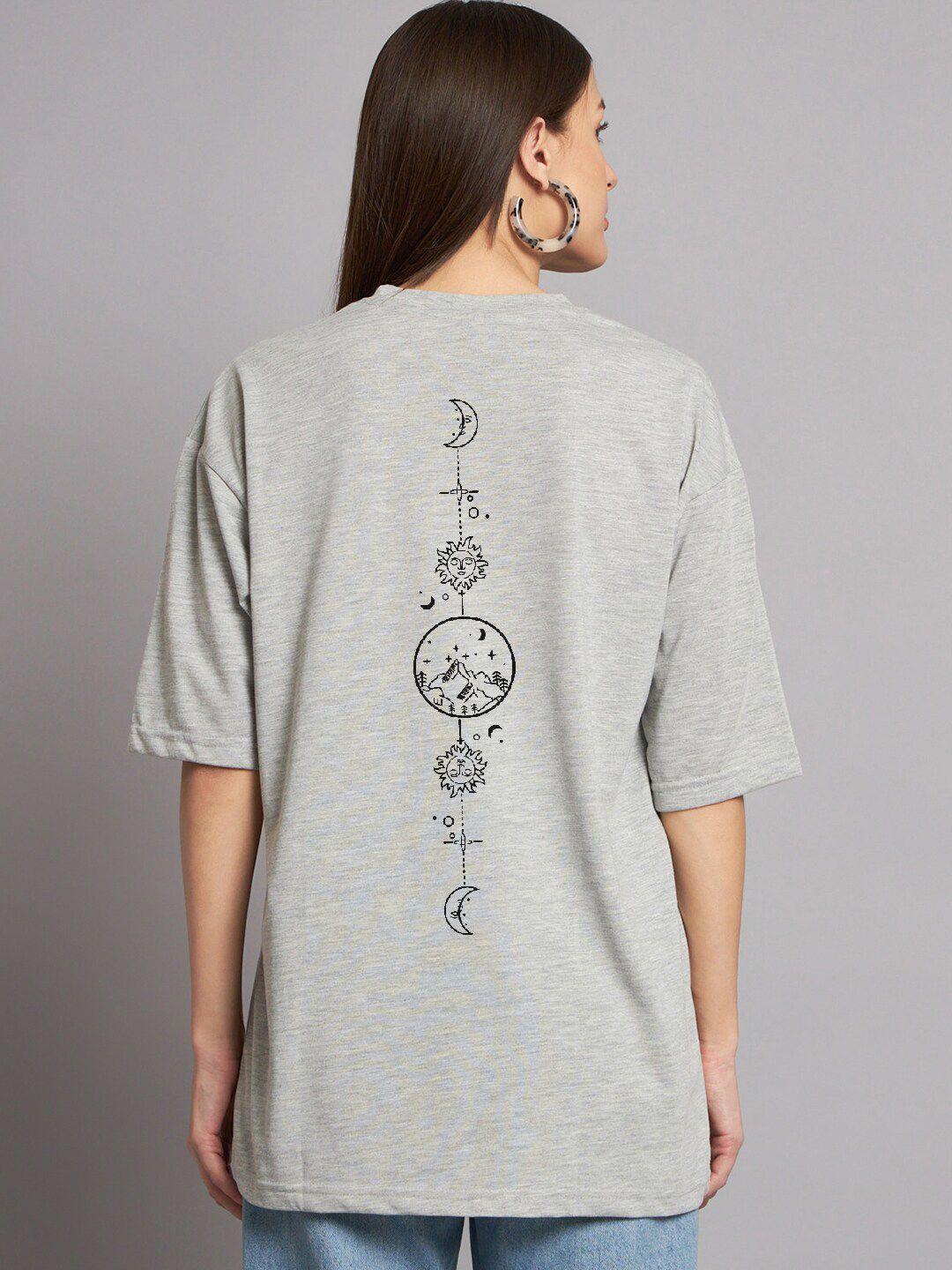 the modern soul graphic printed oversized t-shirt