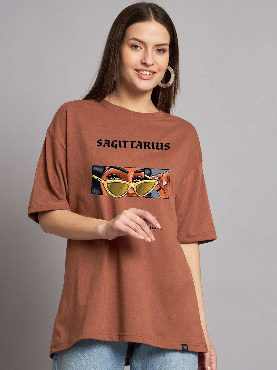 the modern soul typography printed oversized t-shirt