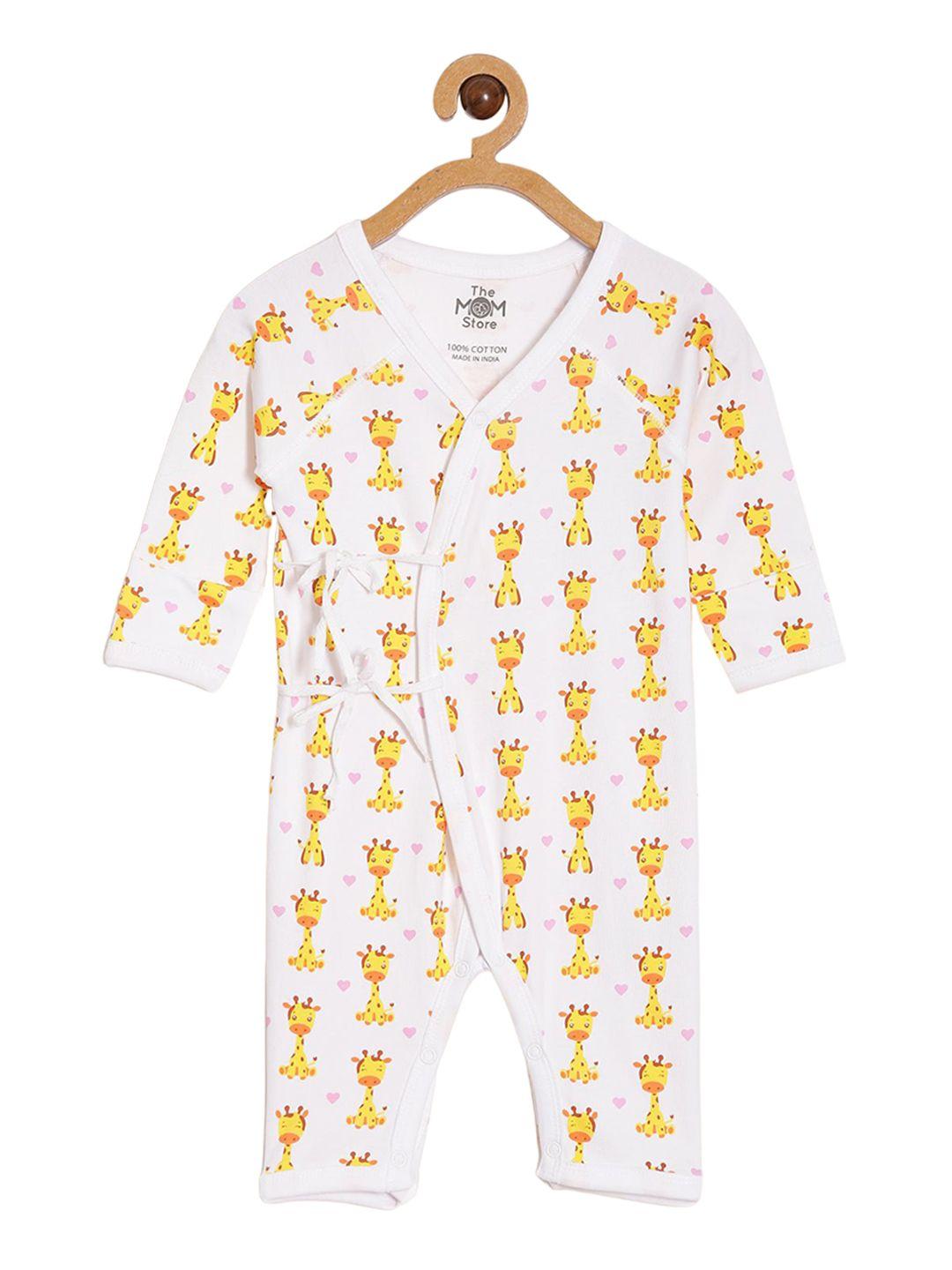 the mom store infants kids printed cotton romper