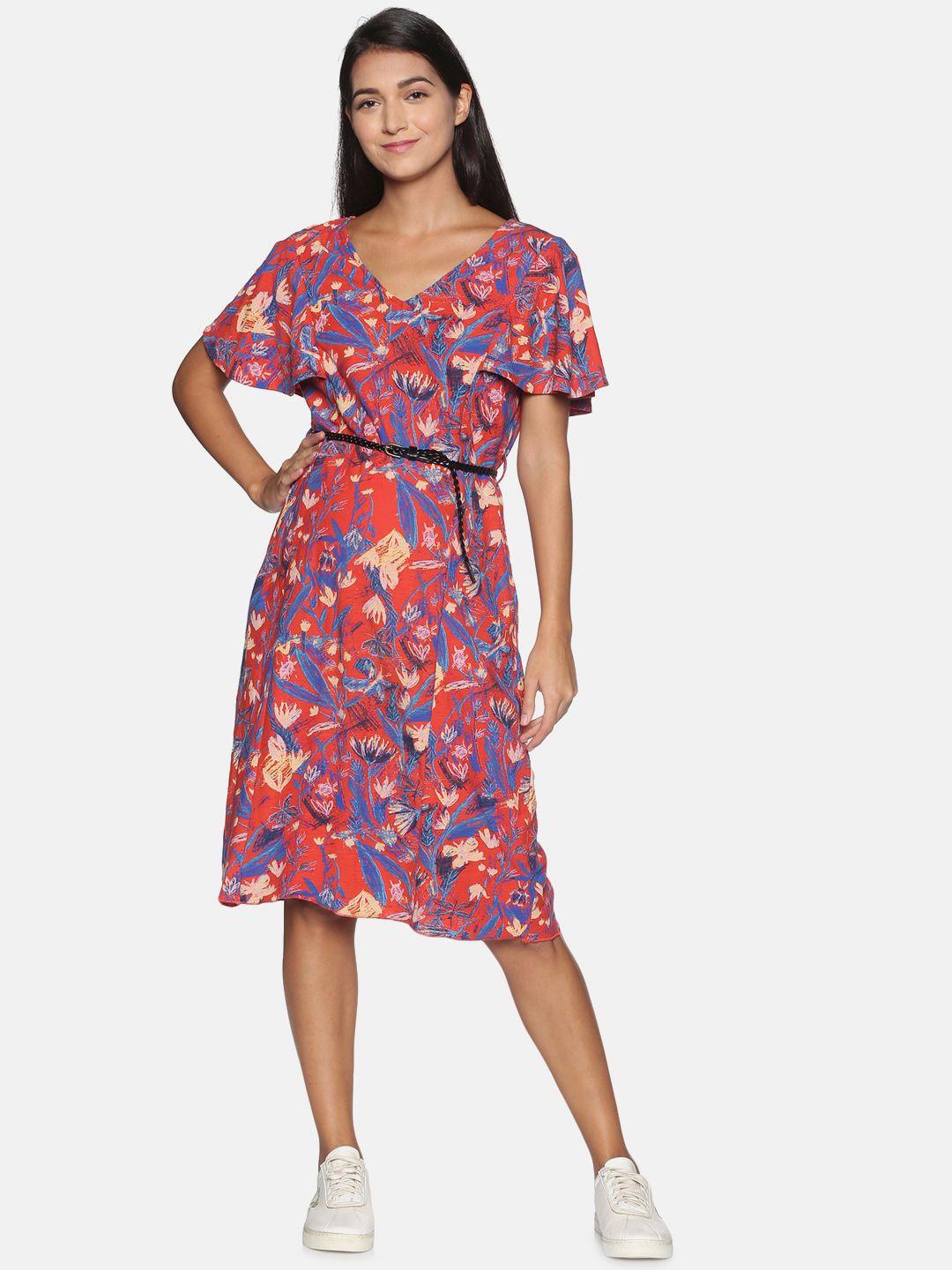the mom store maternity red floral dress