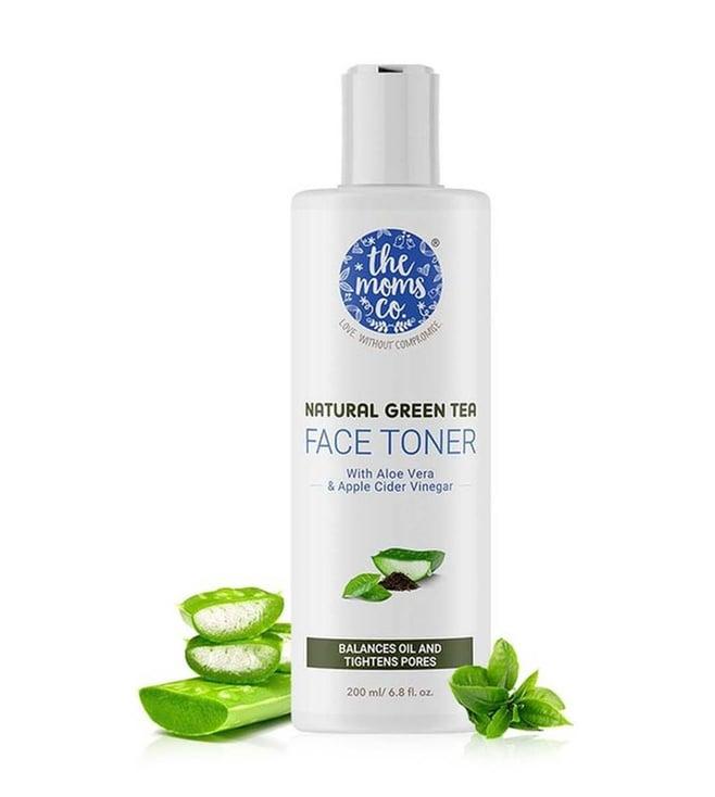 the moms co. natural green tea toner - 200 ml