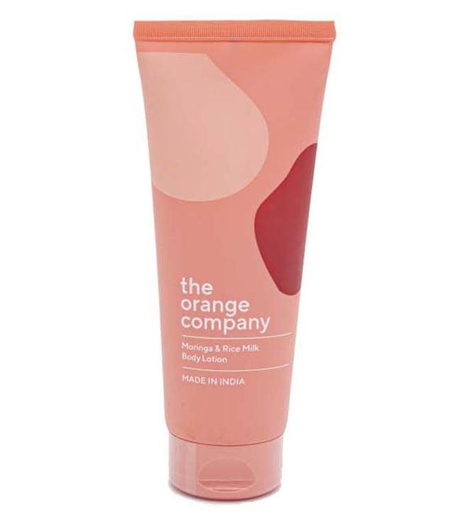 the orange company moringa & rice milk body lotion - 200 gm