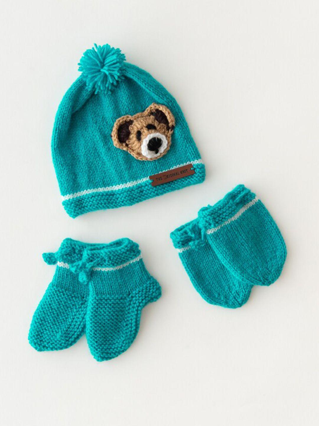 the original knit kids beanie cap with socks