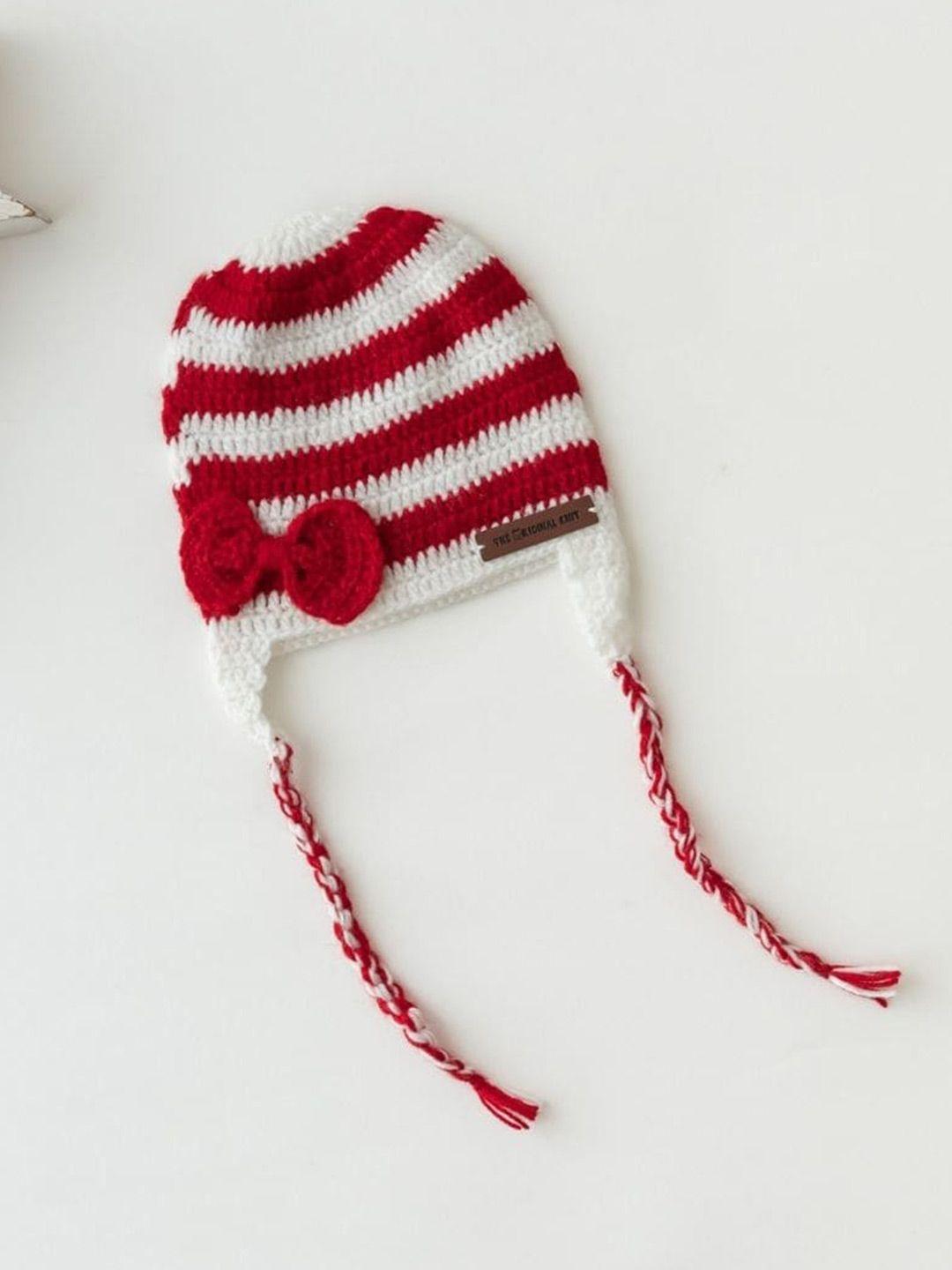 the original knit kids printed acrylic beanie