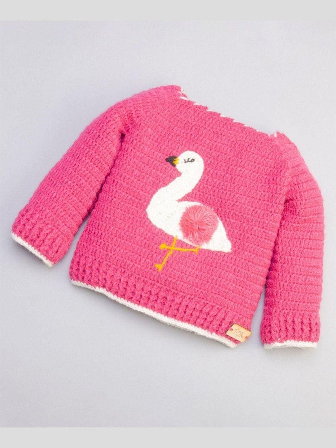 the original knit kids self design acrylic pullover