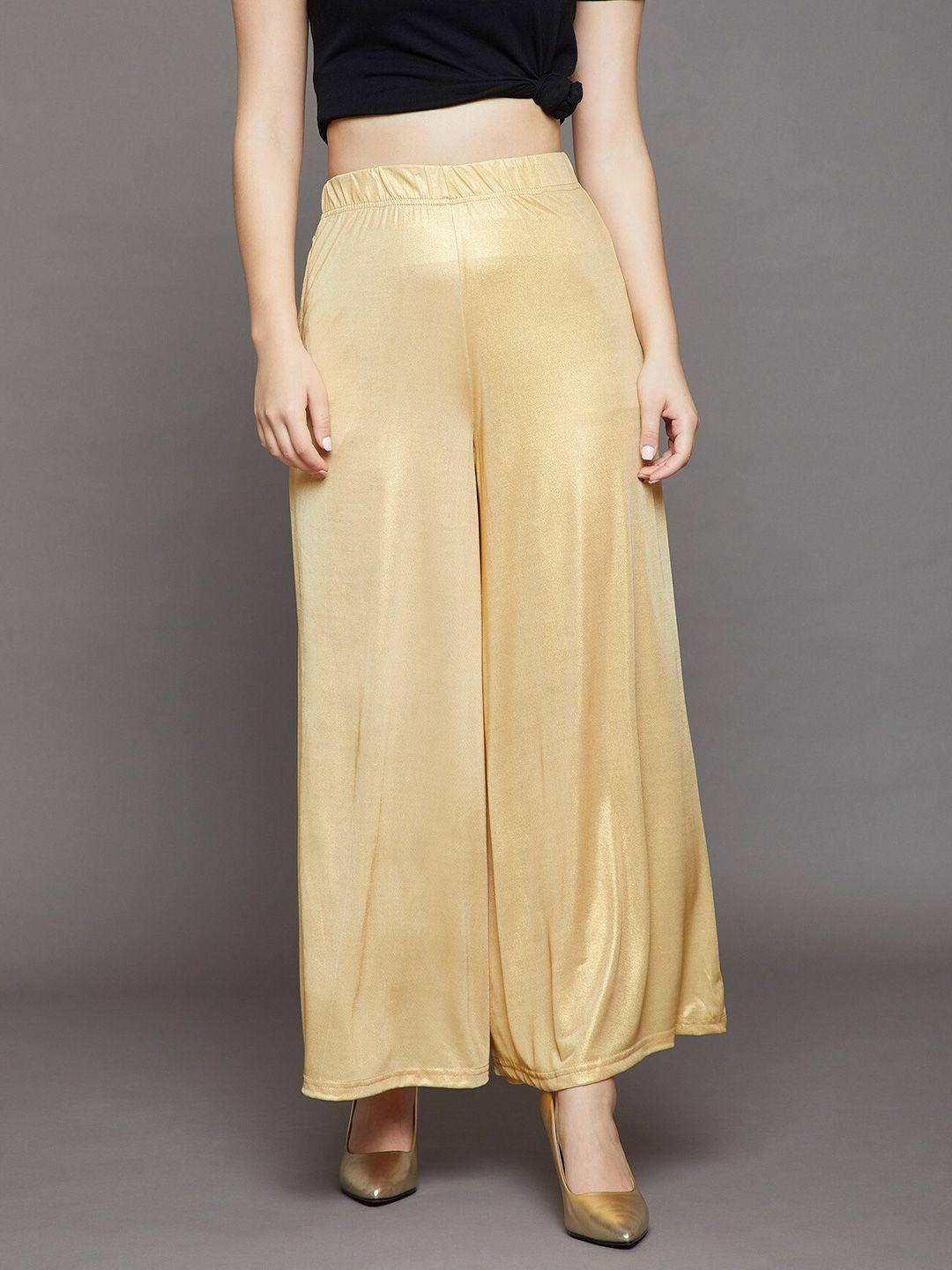 the pajama factory mid rise wide leg palazzo