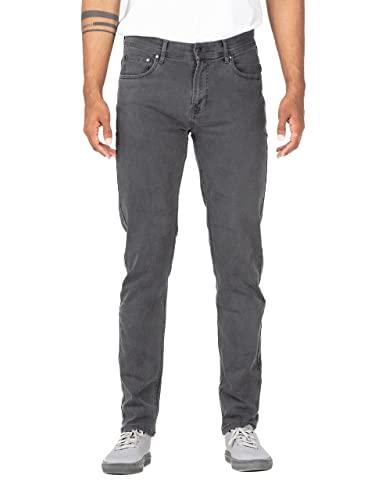 the pant project slim fit stretchable jeans for men | mens denim cotton pants | stylish ankle length jean (30, faded black)