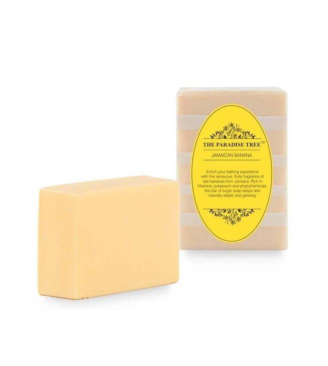 the paradise tree's jamaican banana sugar soap - 100 gm