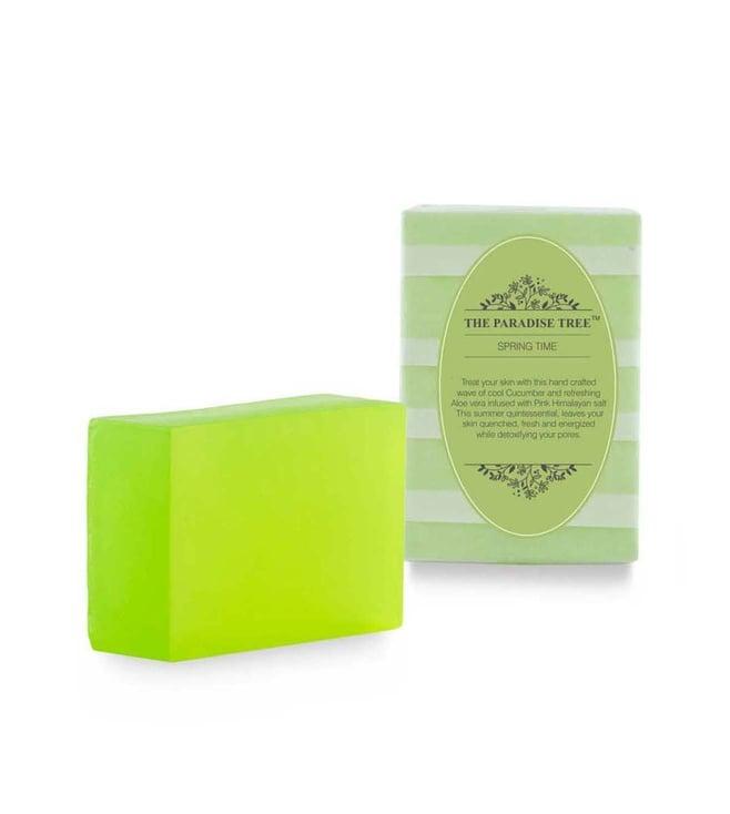 the paradise tree's spring time sugar soap - 100 gm