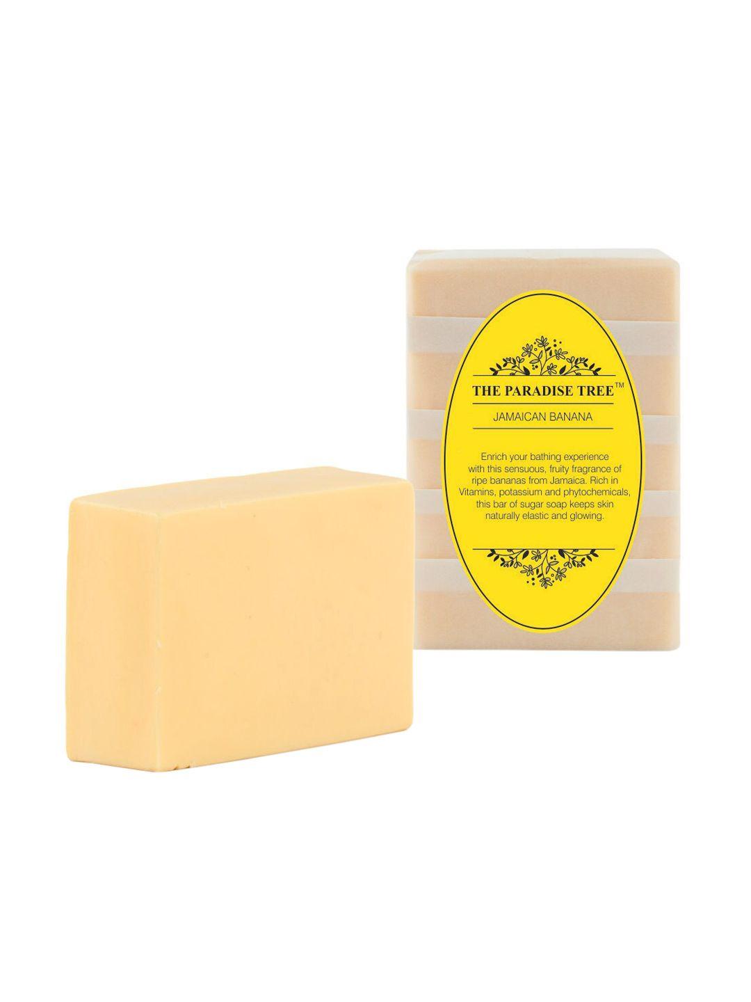 the paradise tree jamaican banana sugar soap bar-100gm