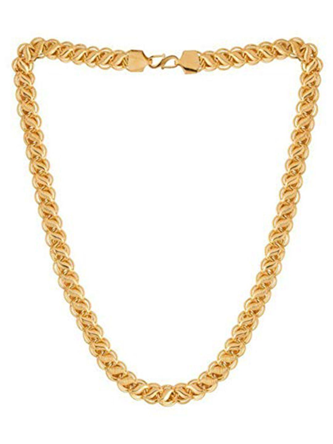 the pari gold-plated broad chain