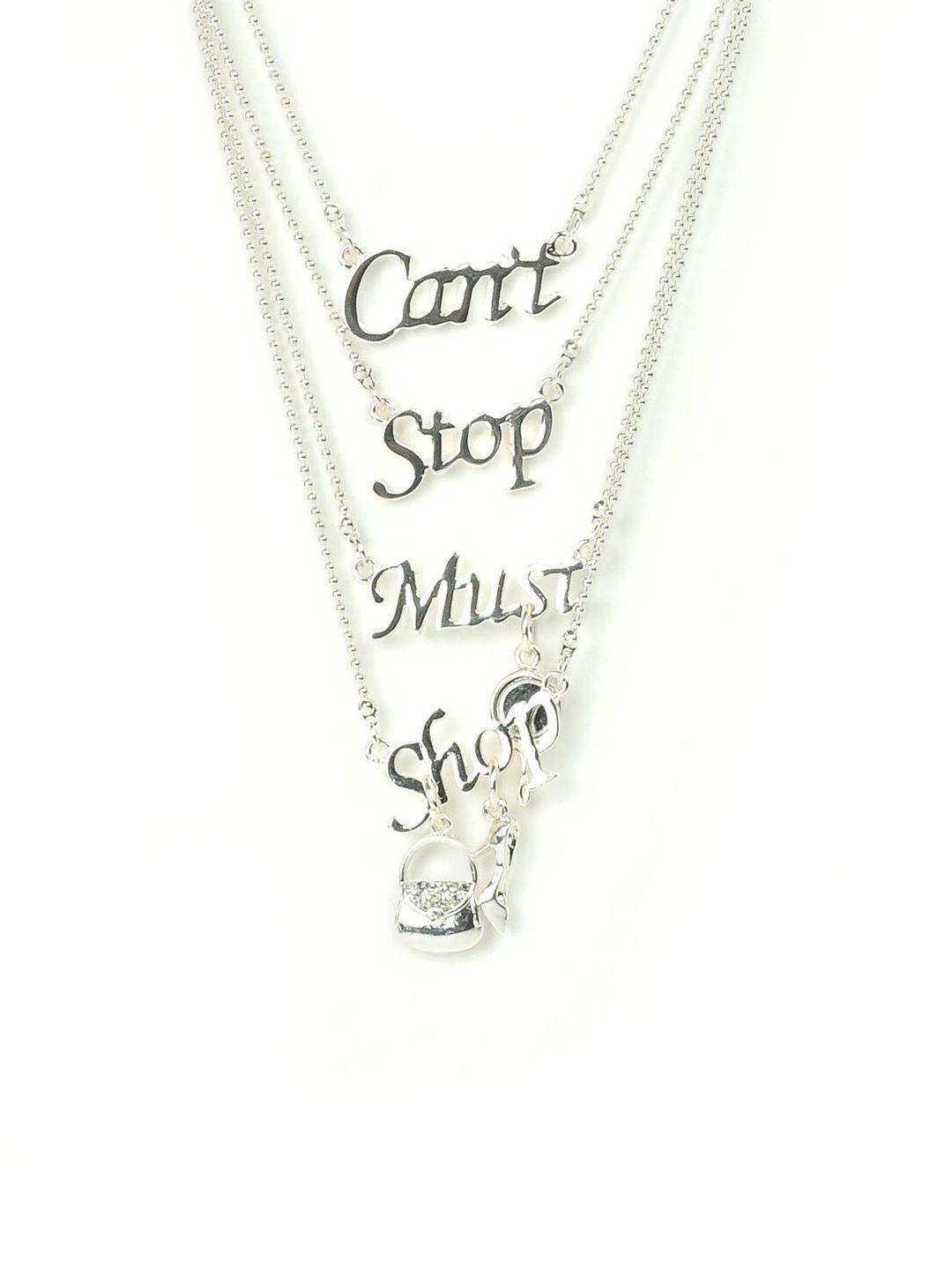 the pari silver-plated layered chain